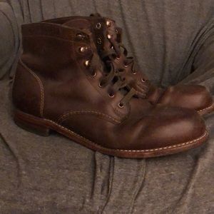 Mens Wolverine 1000 Mile boots (Horween Leather) 9 D